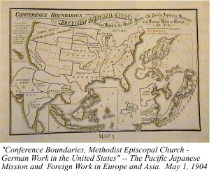 Boundaries of the Annual Conferences, Methodist Episcopal Church, as fixed by the General Conference, 1920. Prepared and published by the Board of Home Missions and Church Extension, Philadelphia, 1920.