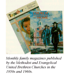 Monthly family magazines published by the Methodist and Evangelical United Brethren Churches in the 1950s and 1960s.
