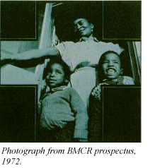 Photograph from BMCR prospectus, 1972.